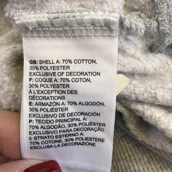 The North Face Half Dome Pullover Hoodie In Gray Size Small - Picture 8 of 9